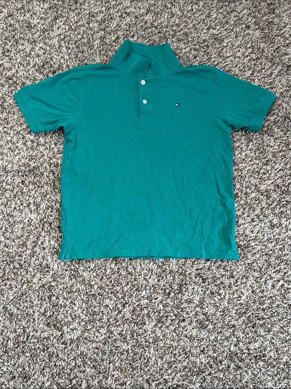 Youth Tommy Hilfiger Short-Sleeve Polo Shirt Size M